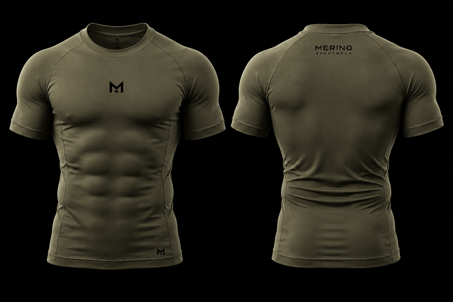 Premium compression tees