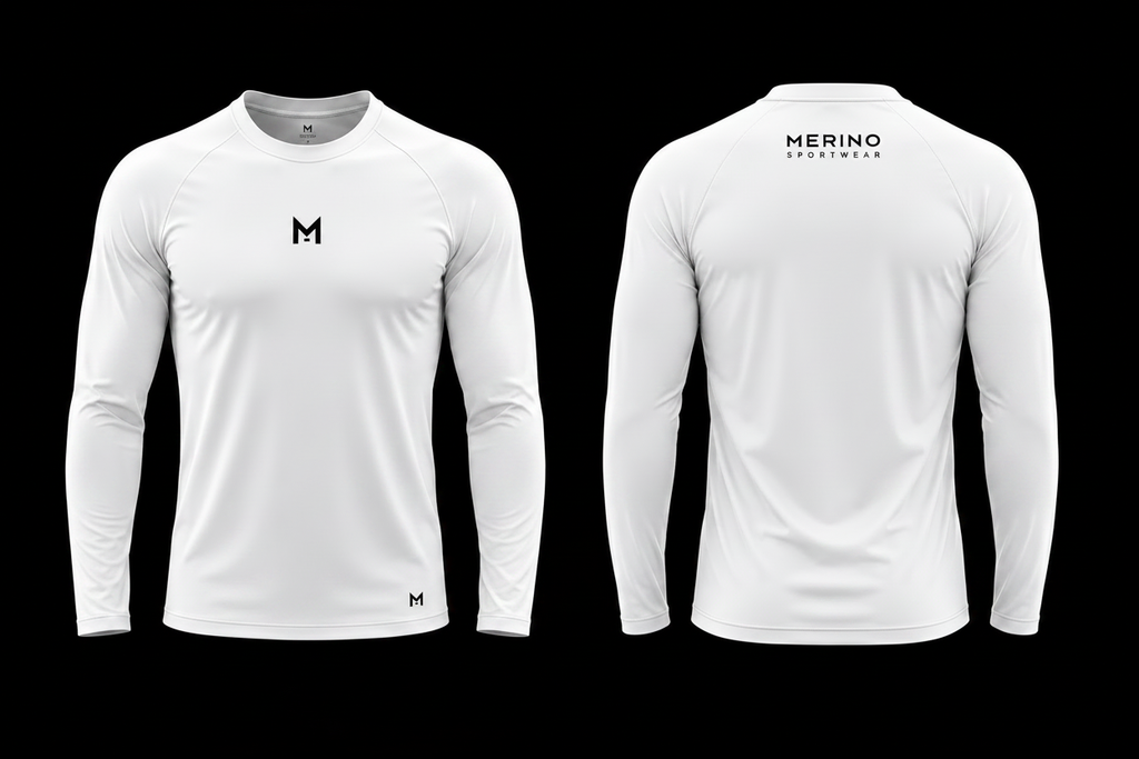 Merino Long Sleeve - Arctic White