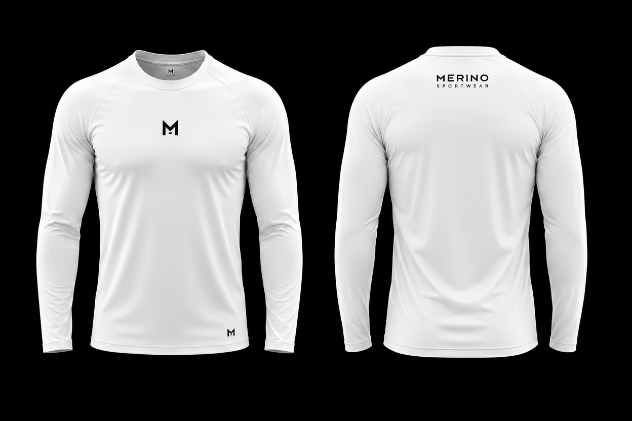 Merino Long Sleeve - Arctic White