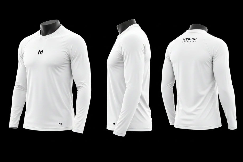 Merino Long Sleeve - Arctic White