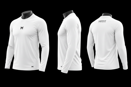 Merino Long Sleeve - Arctic White